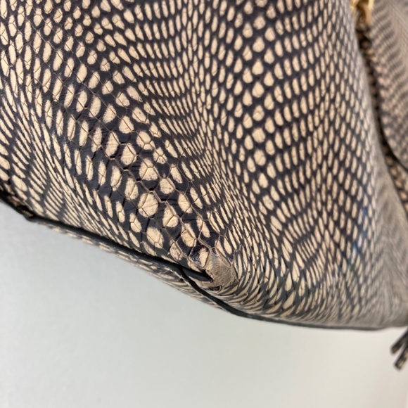 Rebecca Minkoff leather snake print bag - Picture 5 of 13